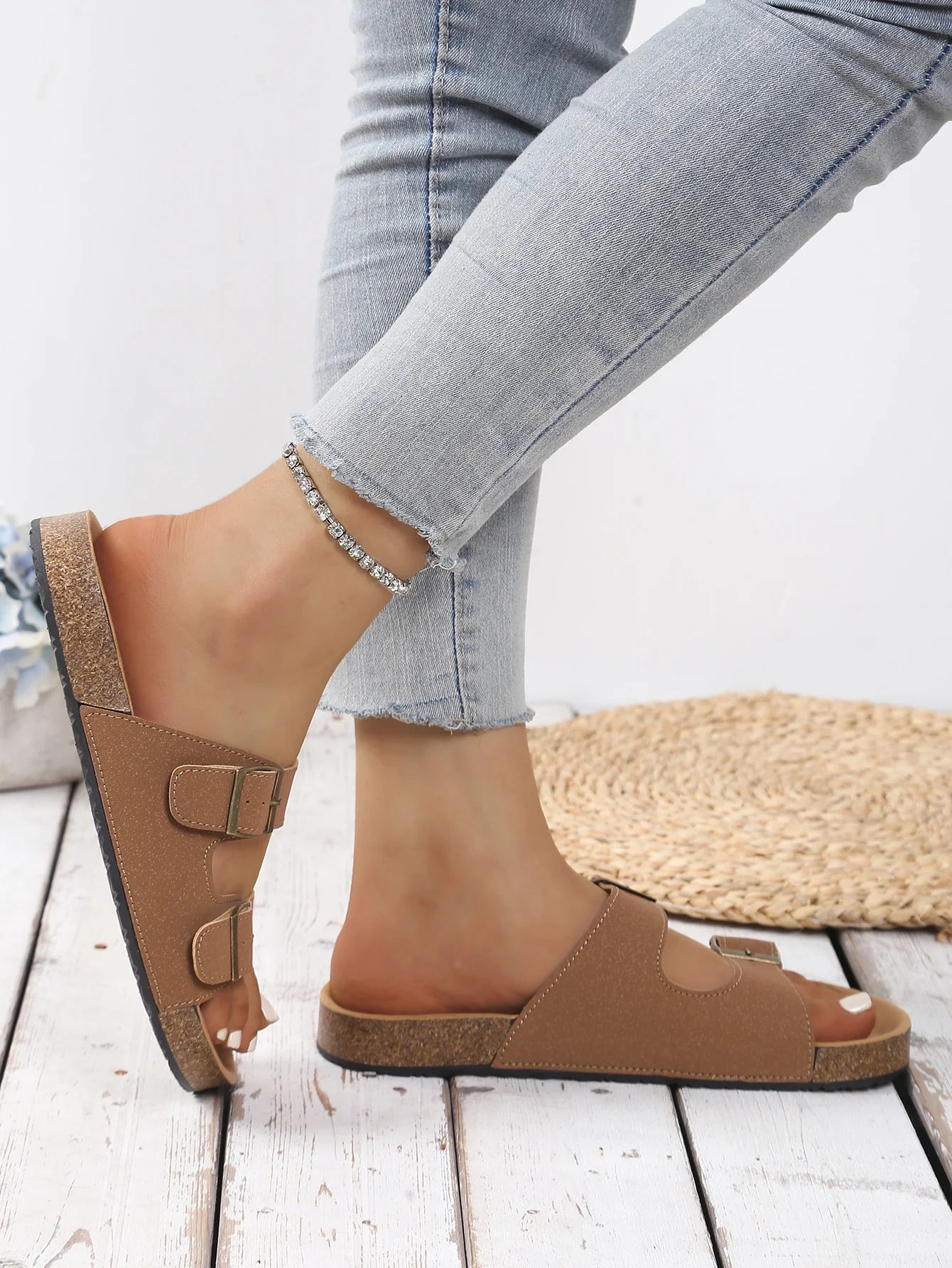 2026Classic Cork Sandals For Women