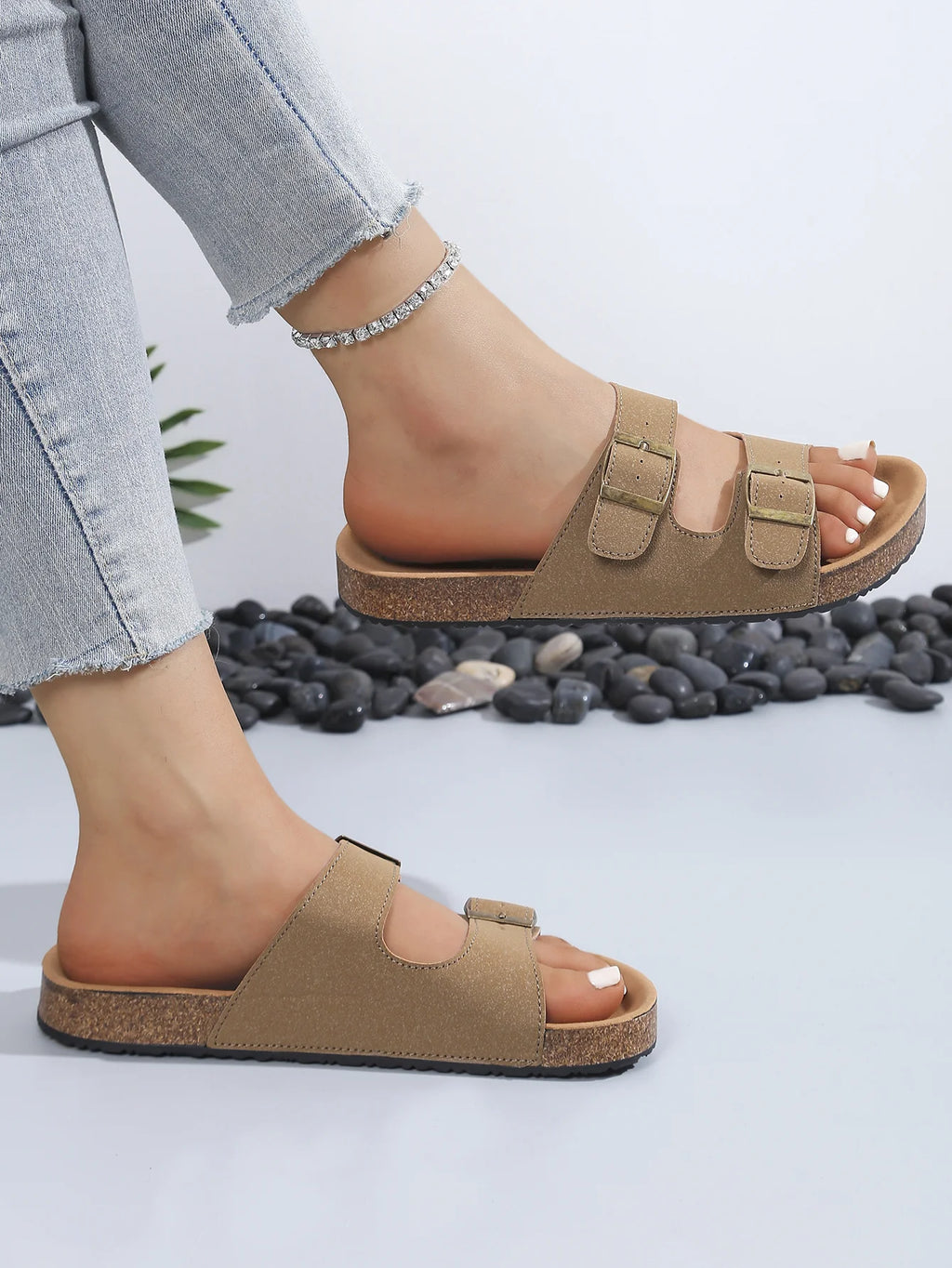 2026Classic Cork Sandals For Women