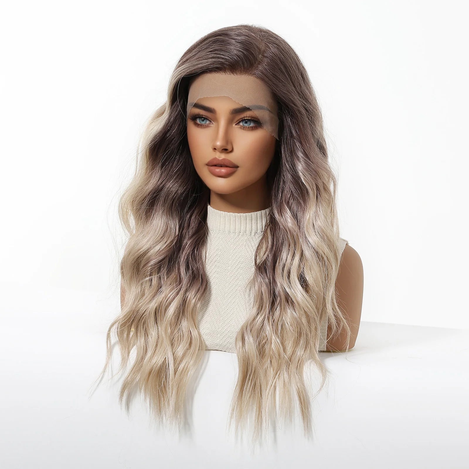 Lace Front Wigs Ombre Brown Blonde