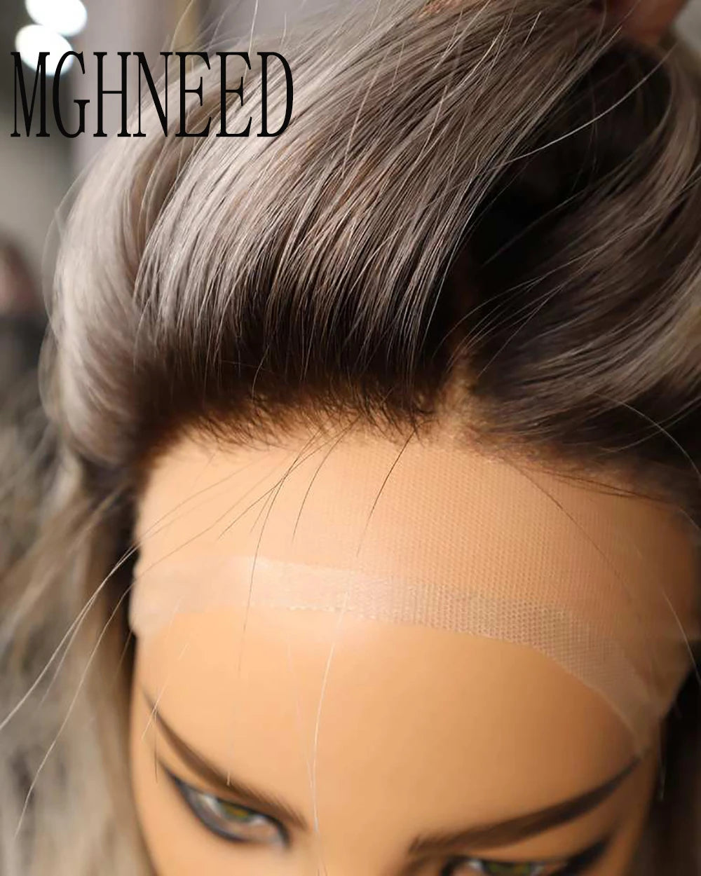 Highlighted Human Hair Lace Frontal