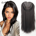 OLACARE Synthetic Black Natural Lace Front