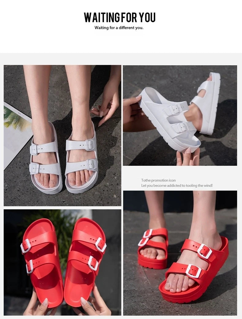 Women's Thick-Heeled Sandals