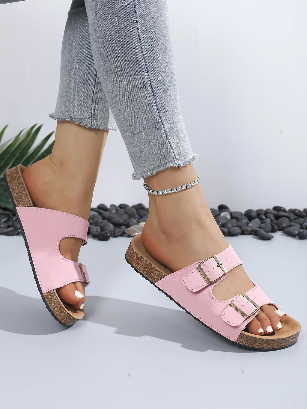 2026Classic Cork Sandals For Women