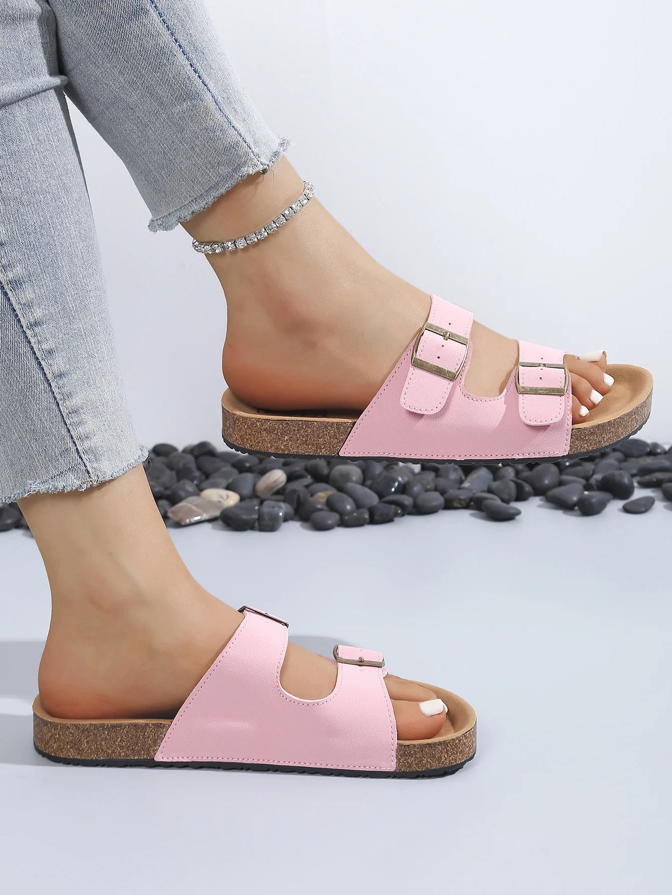 2026Classic Cork Sandals For Women