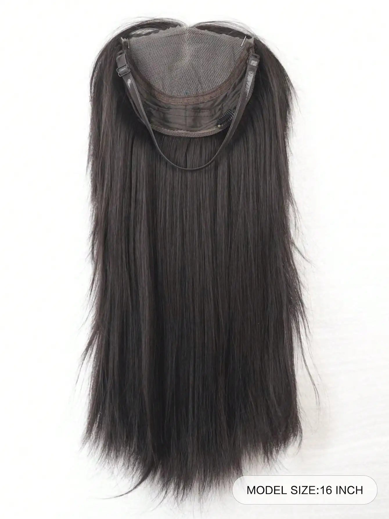 OLACARE Synthetic Black Natural Lace Front
