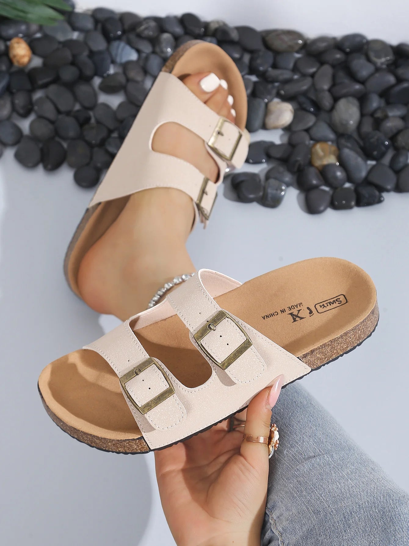 2026Classic Cork Sandals For Women