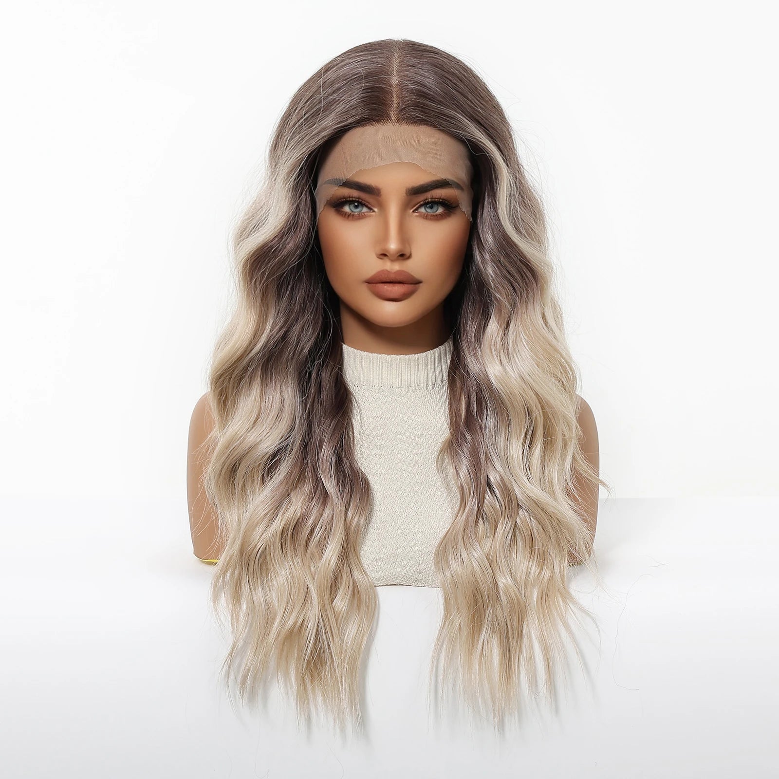 Lace Front Wigs Ombre Brown Blonde