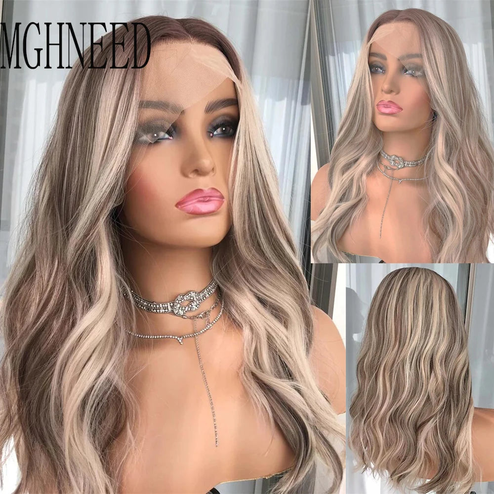 Highlighted Human Hair Lace Frontal